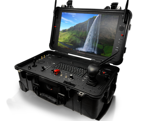 hd-w 19inch widescreen drone control ground station